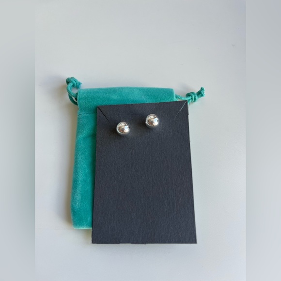 NWOT Brilliant Earth 925 Silver Ball Stud Earrings - Picture 1 of 6